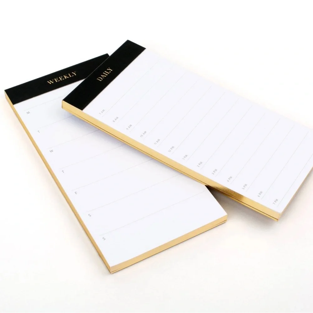 Sugar Paper Essentials 2 Pack Undated Weekly & Dated Daily Planning Notepads
